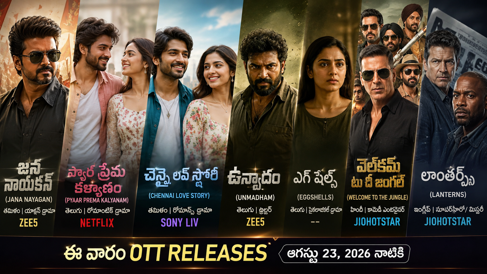 ఈ వారం OTT Releases